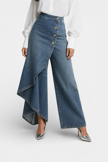 ANJA | JEANS MET HOGE TAILLE
