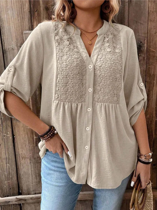 Nora | Blouse met V-hals