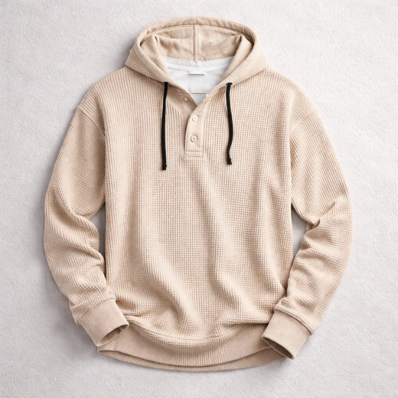 MONARCH | WAFFLE HOODIE