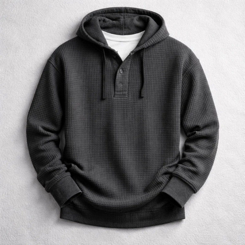 MONARCH | WAFFLE HOODIE