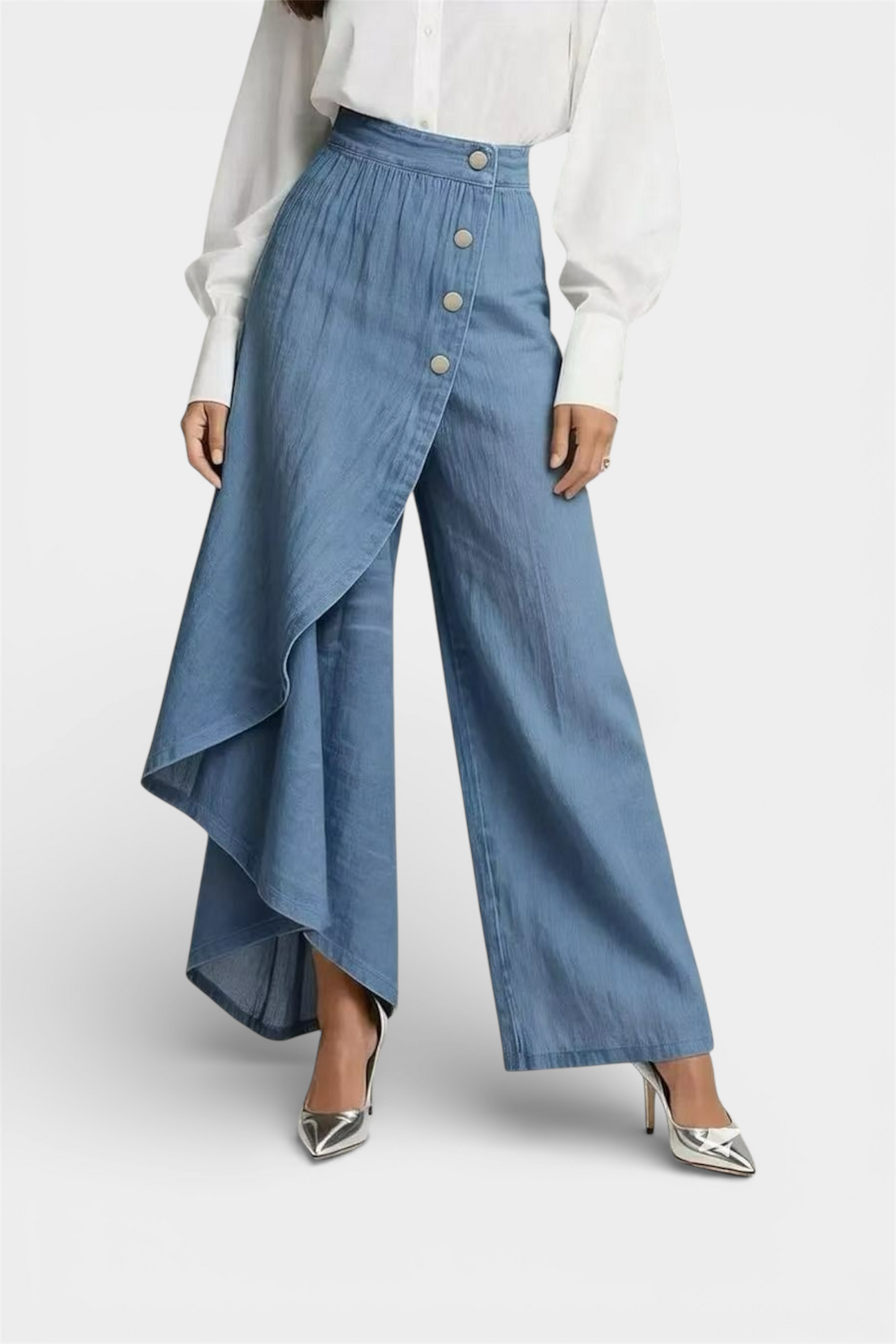 ANJA | JEANS MET HOGE TAILLE