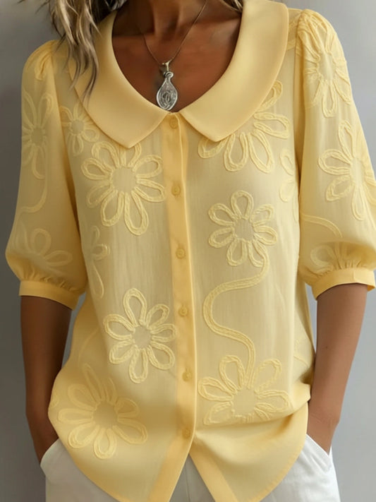 Aurélie | Bloemenblouse